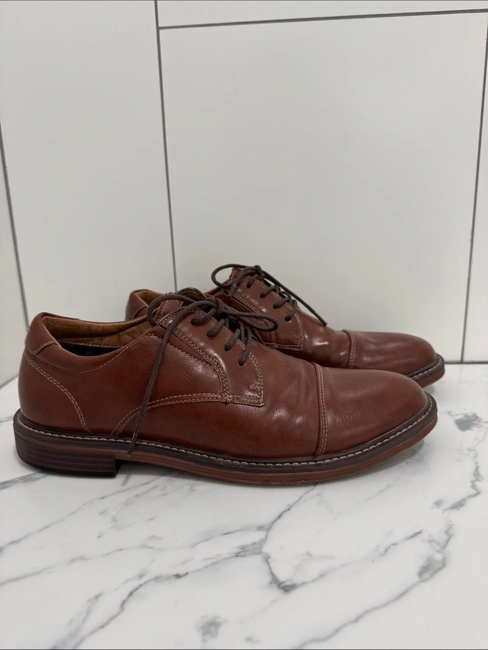 Steve Madden stitching construction durable